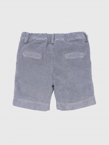 Short en velours micro-cannelé Short en velours micro-cannelé