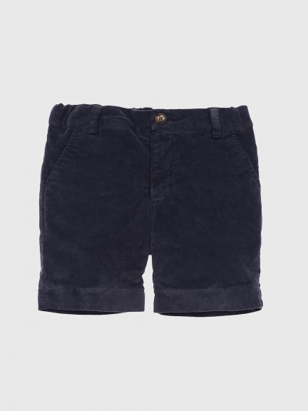 Short en velours micro-cannel�