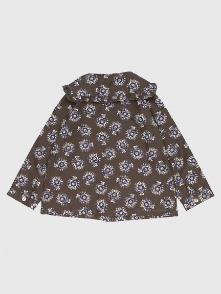 Blouse with baby collar Blouse with baby collar