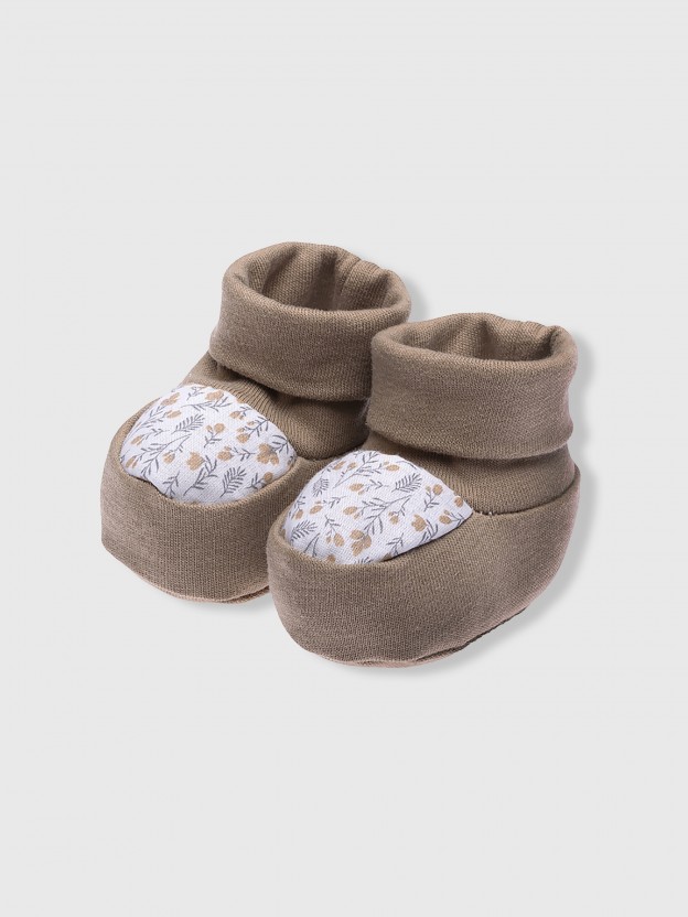 Chaussons en coton biologique