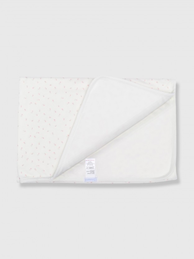 Baby wrap printed cotton