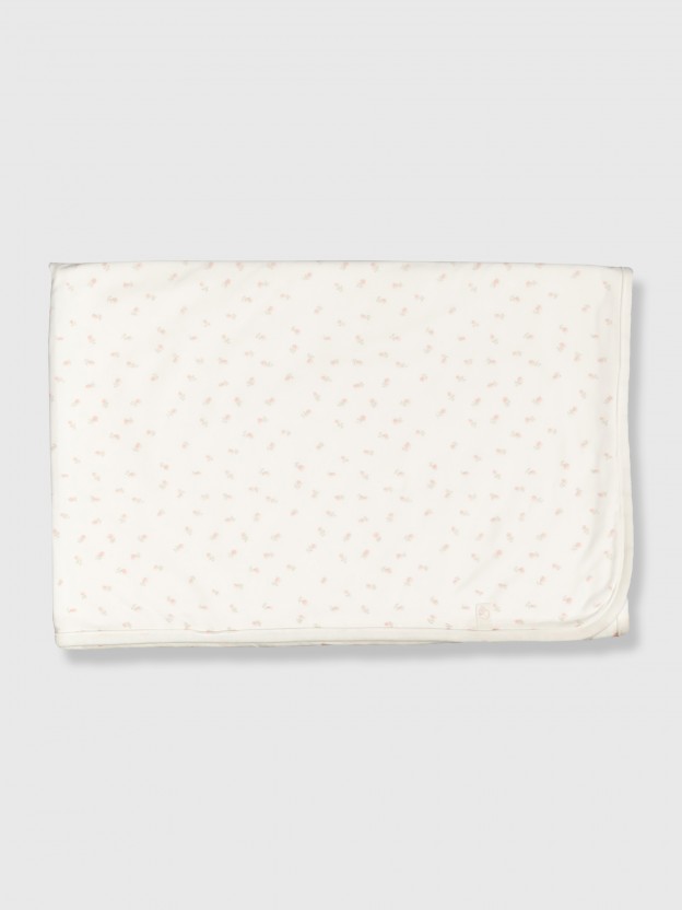 Baby wrap printed cotton