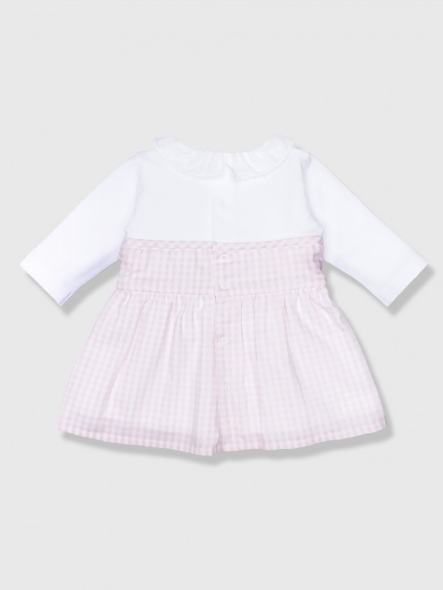 Robe deux-en-un vichy