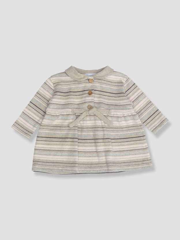 Robe en maille tricot�e