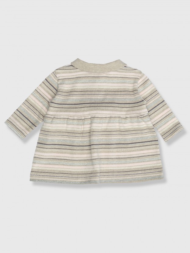 Robe en maille tricot�e