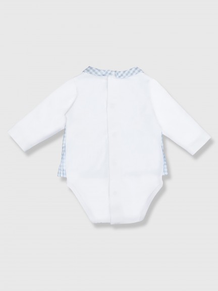 Vichy plaid bodysuit shirt Vichy plaid bodysuit shirt