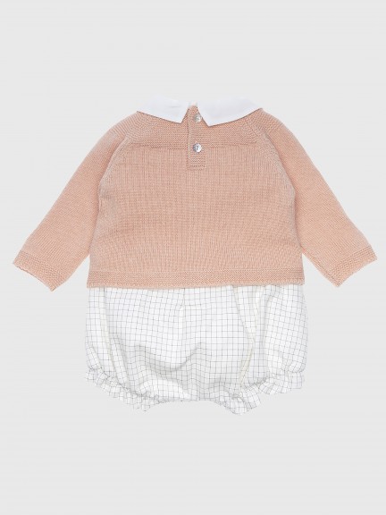 Two-in-one shortie and pullover set Two-in-one shortie and pullover set