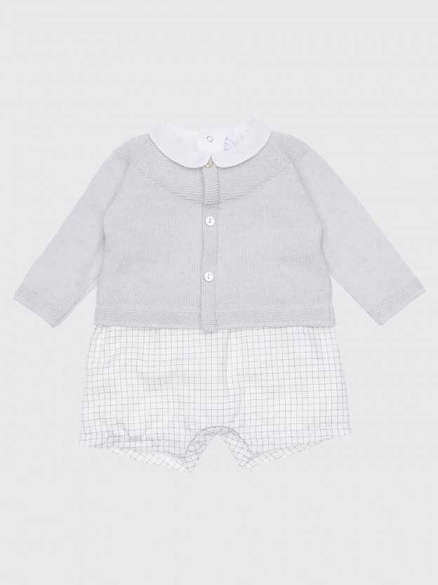 Two-in-one outfit and pullover set Two-in-one outfit and pullover set