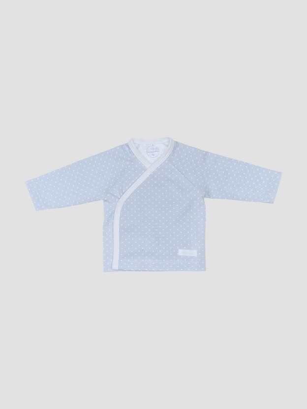Cotton crossed undershirt Cotton crossed undershirt