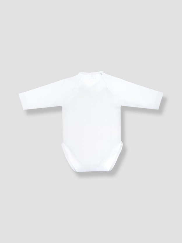 Printed crossed bodyvest