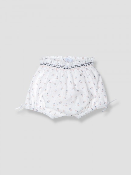 Peonies printed shorts Peonies printed shorts