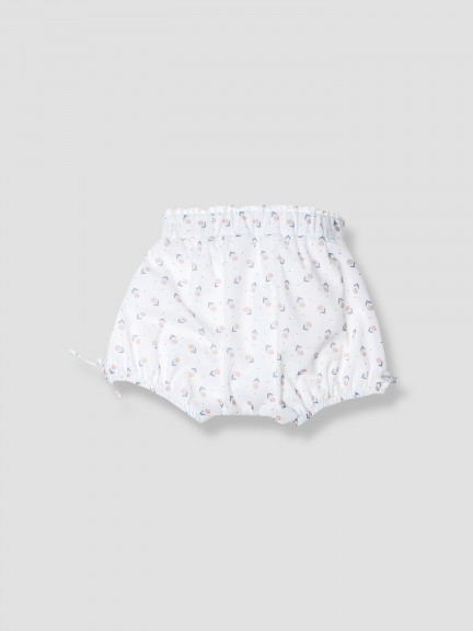Peonies printed shorts Peonies printed shorts
