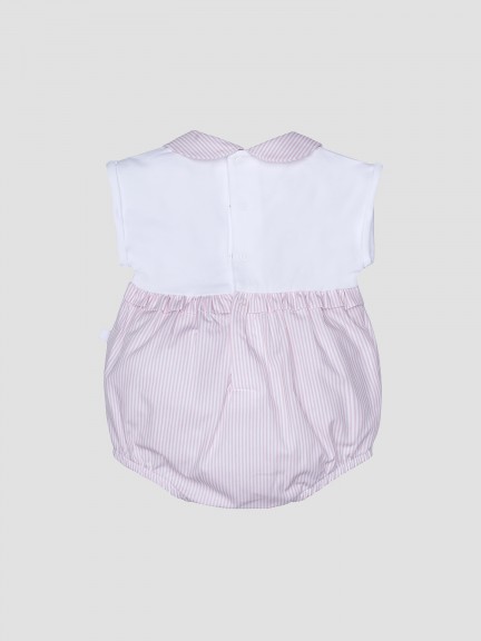 Cotton shortie with frill Cotton shortie with frill