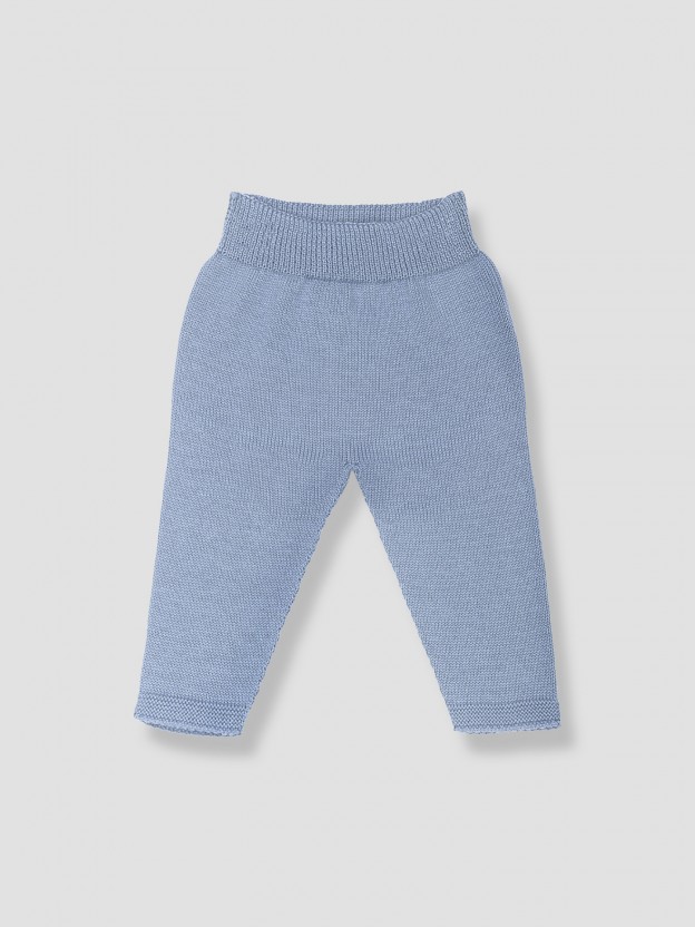 Pantalones tejidos