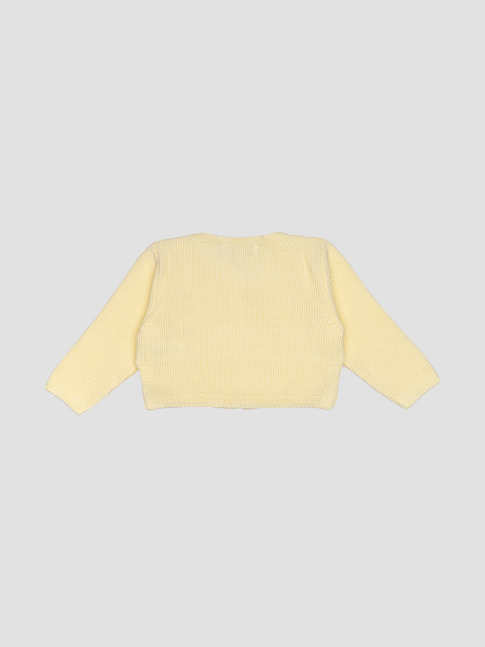 Gilet court tricoté