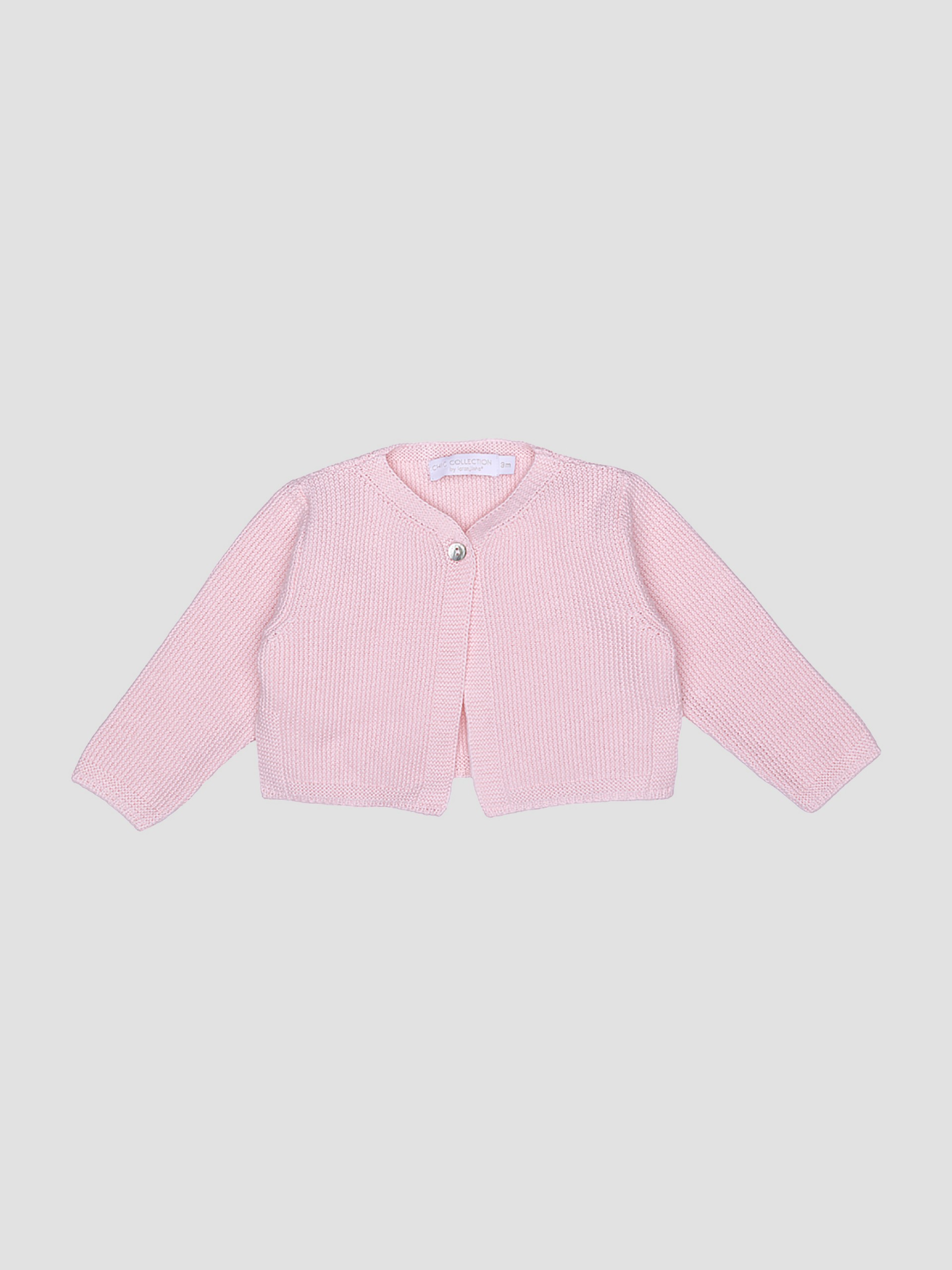 Gilet court tricoté