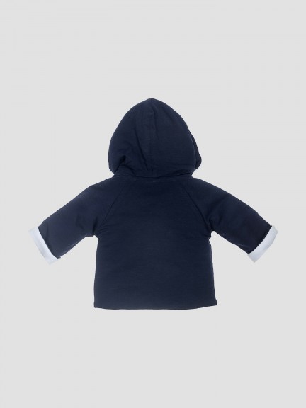 Veste molletonnée avec capuche Veste molletonnée avec capuche
