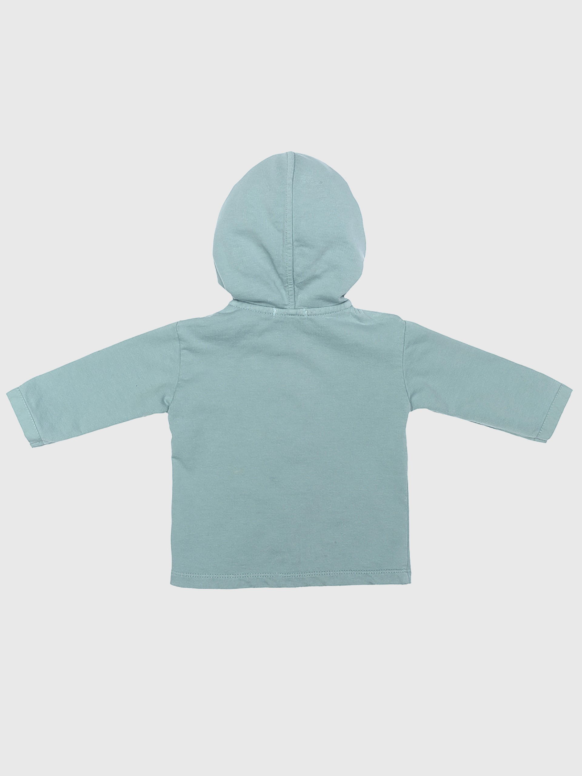 Hooded plush jacket