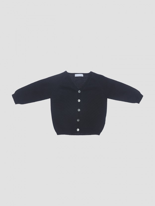 Gilet tricoté col en V Gilet tricoté col en V