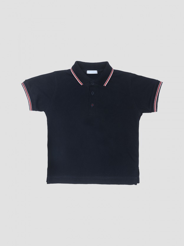 Navy polo