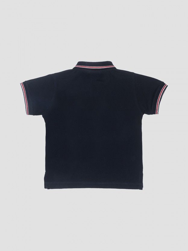 Navy polo