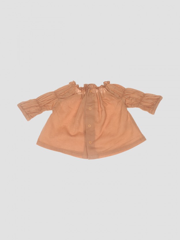 Blusa de algodón orgánico Blusa de algodón orgánico