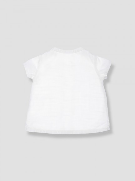 Textured cotton shirt Textured cotton shirt