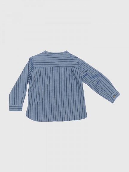 Chemise à rayures indigo Chemise à rayures indigo