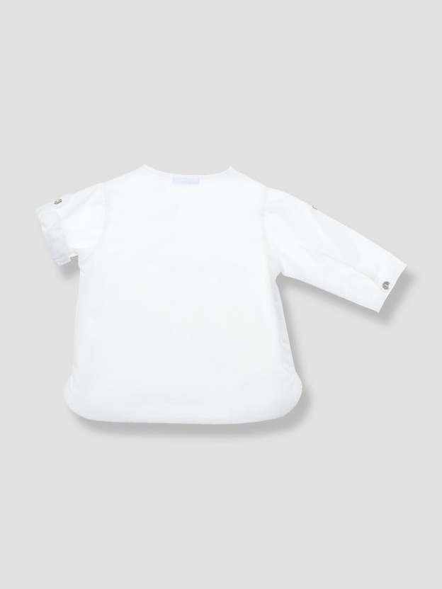 Camisa escote redondo