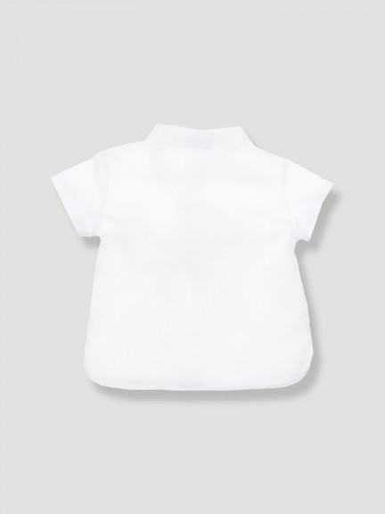 Short sleev shirt and pointed collar Short sleev shirt and pointed collar