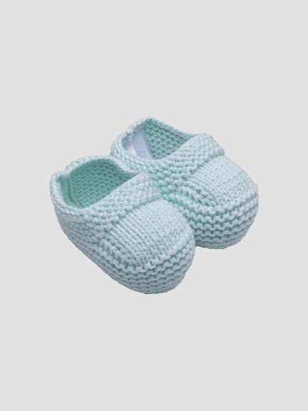 Hand knitted booties Hand knitted booties
