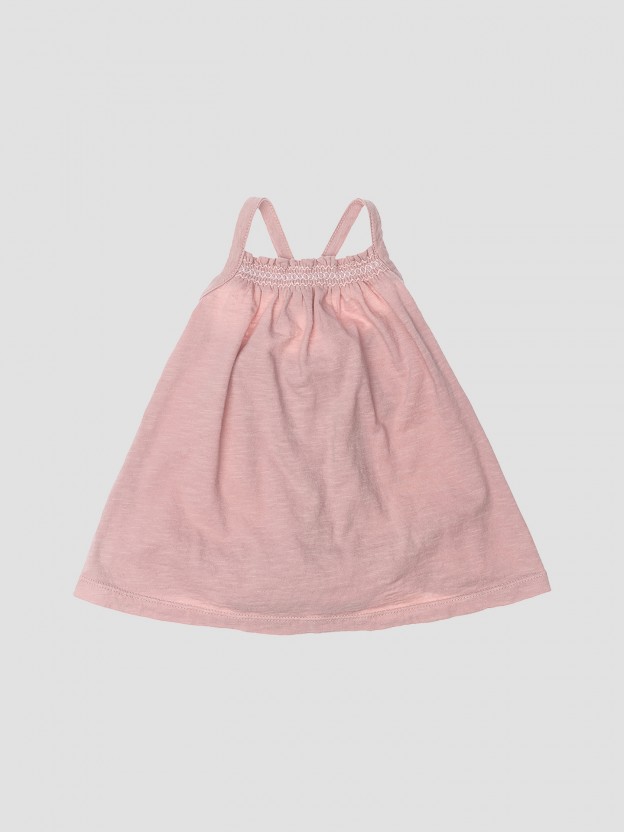 Dress with straps