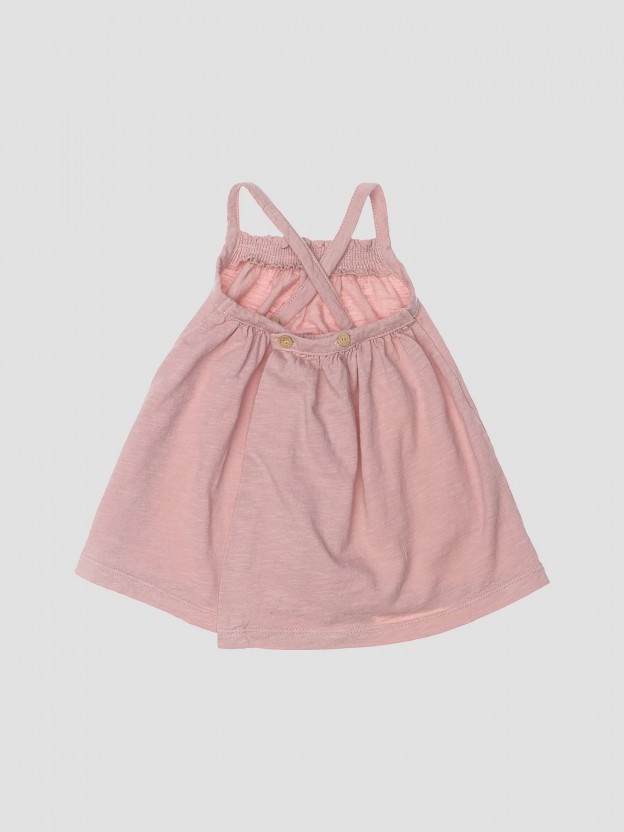 Dress with straps