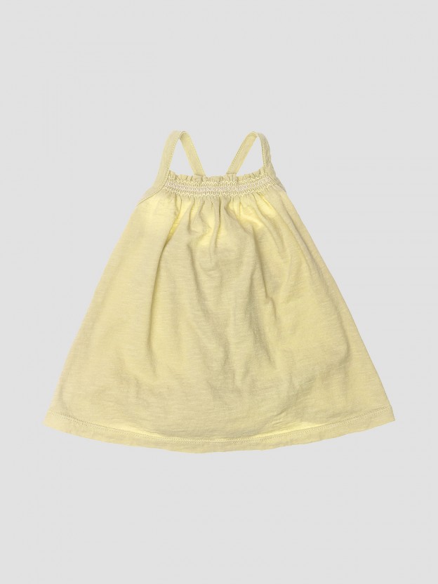 Dress with straps