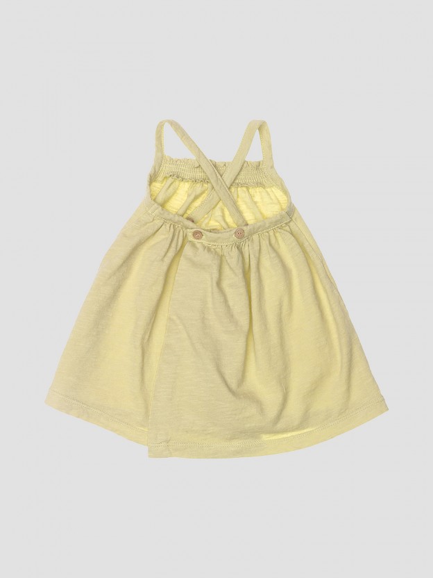 Dress with straps