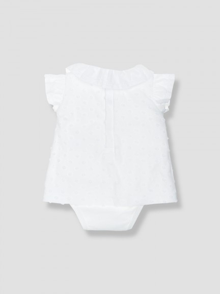 Body-robe jacquard à pois Body-robe jacquard à pois