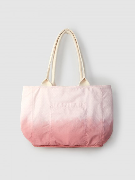 Reversible canvas dip dye bag w/ pocket Reversible canvas dip dye bag w/ pocket