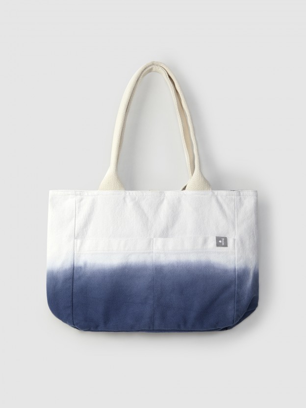 Saco dip dye revers�vel