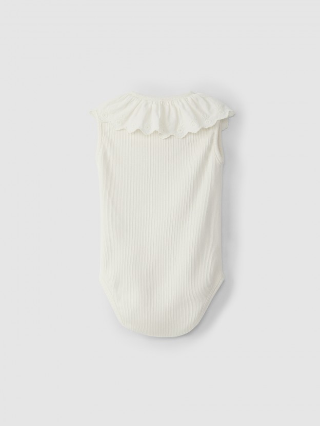 Conjunto de bodies con cuello Conjunto de bodies con cuello