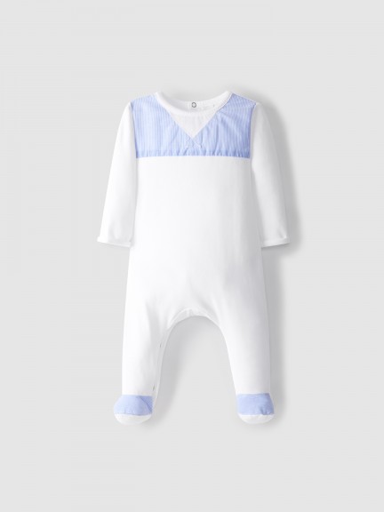 Pijama de algod�n a rayas