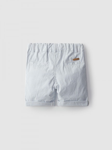 Striped shorts with pockets Striped shorts with pockets