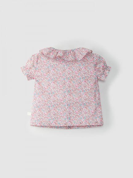 Liberty floral fabric blouse Liberty floral fabric blouse