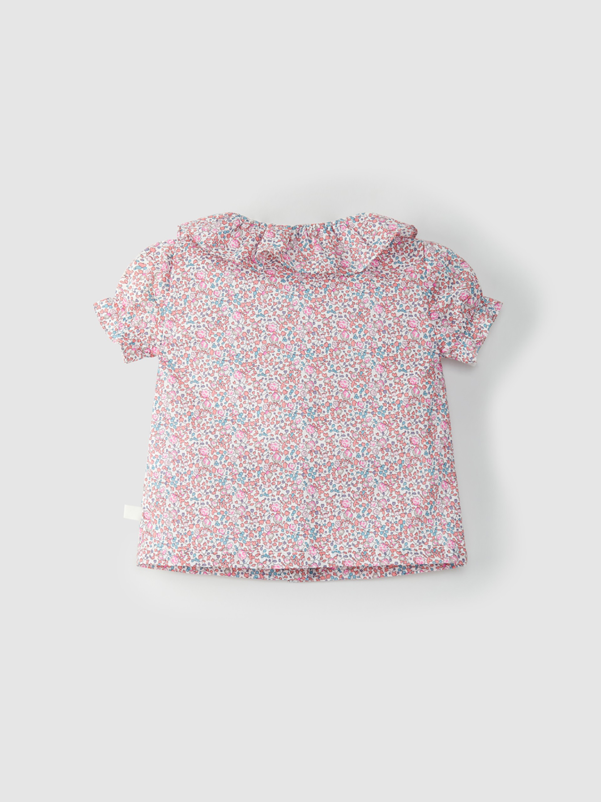 Blouse en tissu Liberty à fleurs