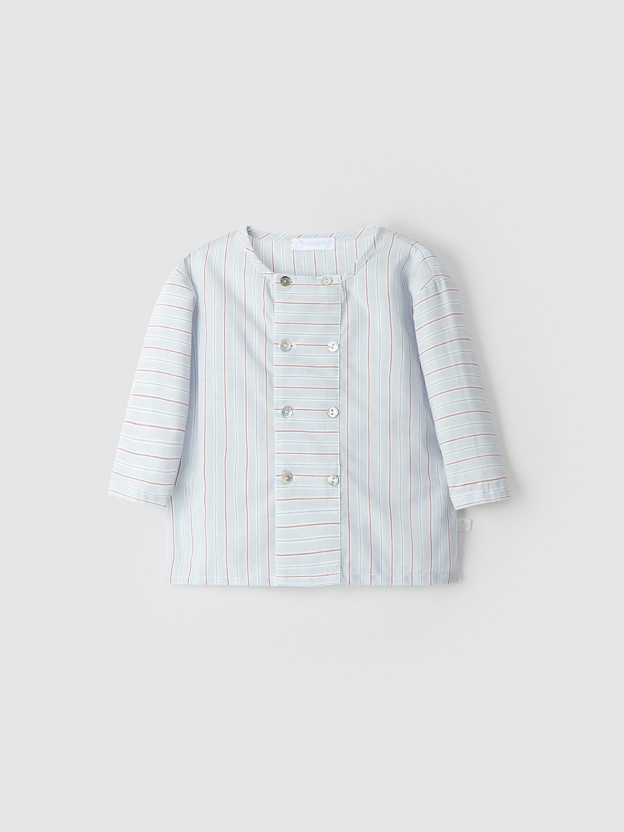 Striped cotton shirt Striped cotton shirt