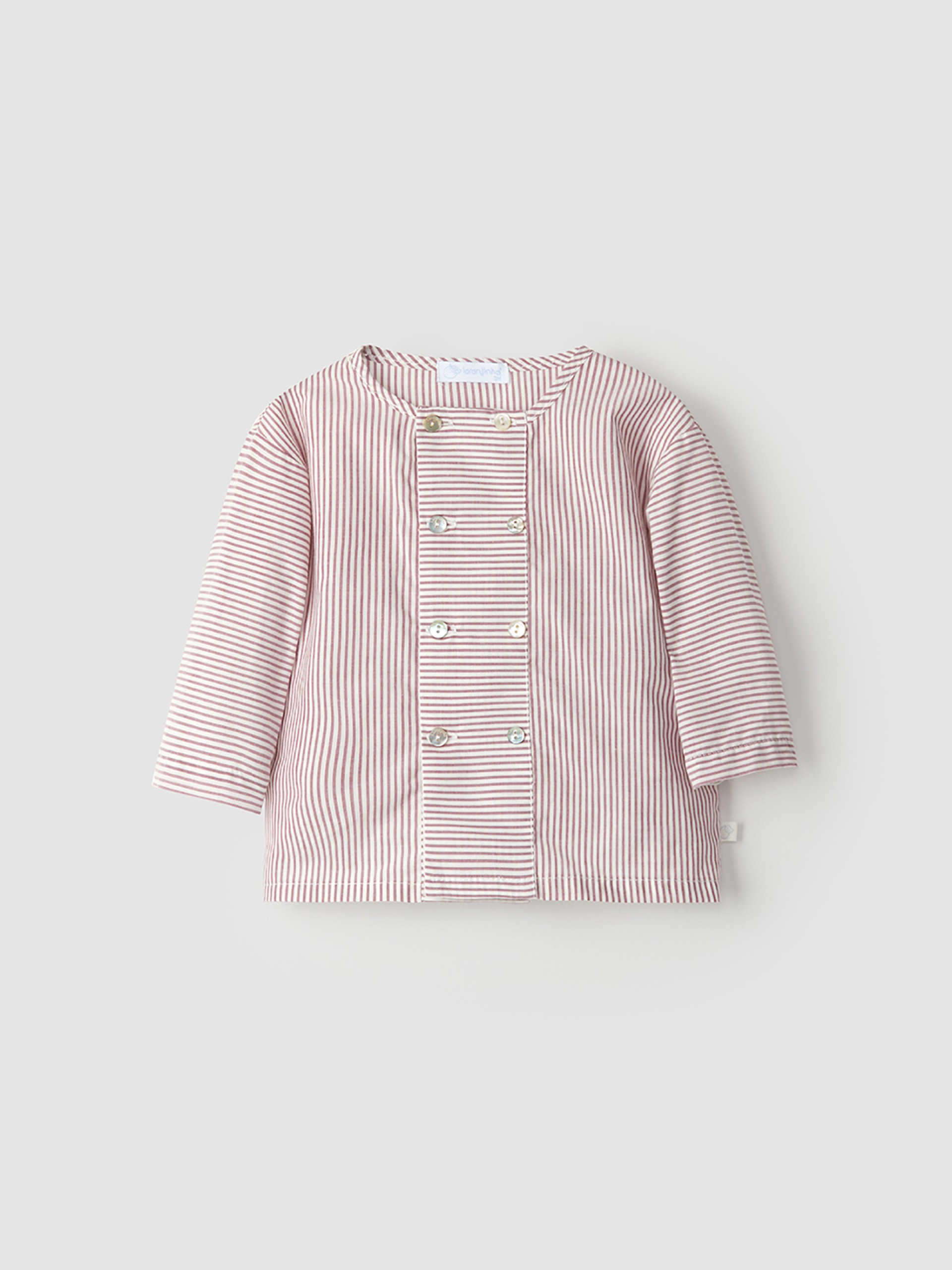Striped cotton shirt