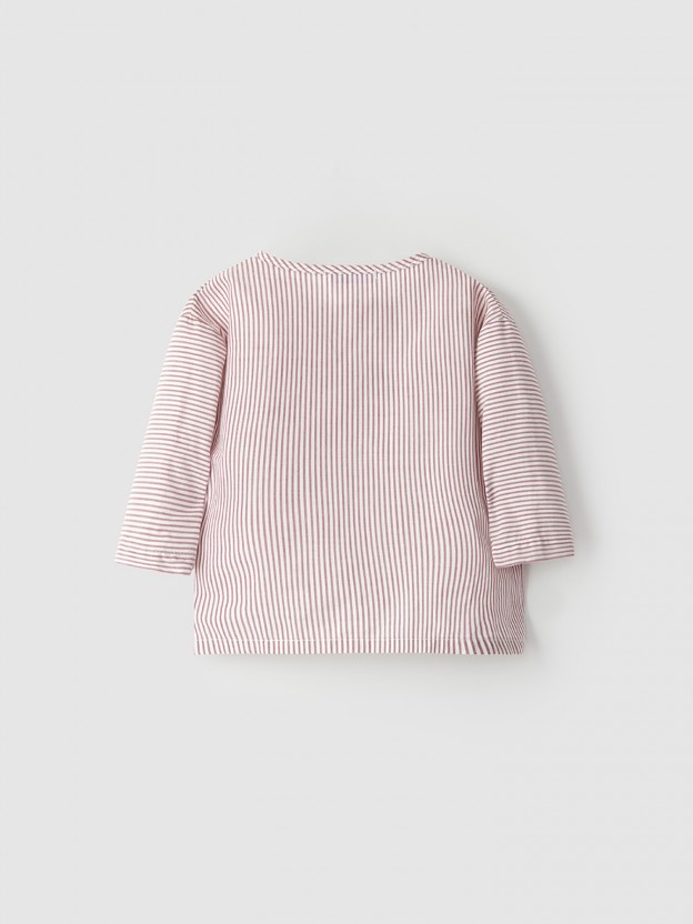 Striped cotton shirt Striped cotton shirt