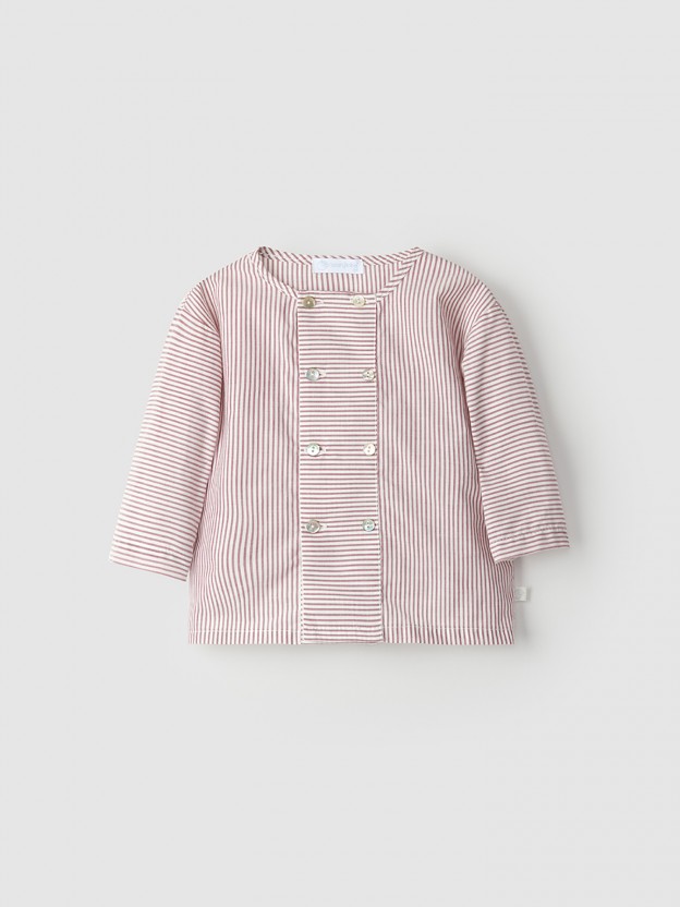 Striped cotton shirt Striped cotton shirt