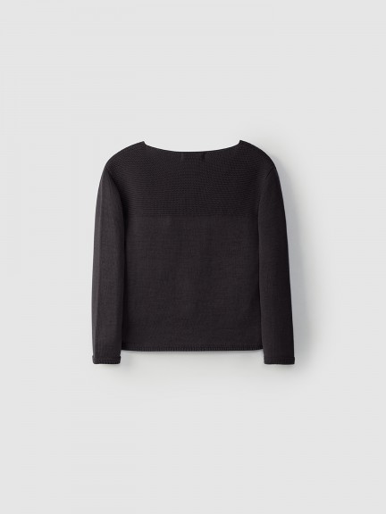 Pull tricoté col en V Pull tricoté col en V