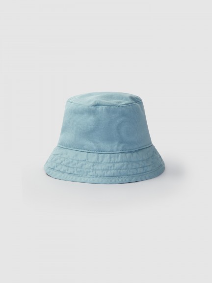 Soft cotton and ribbed jersey hat