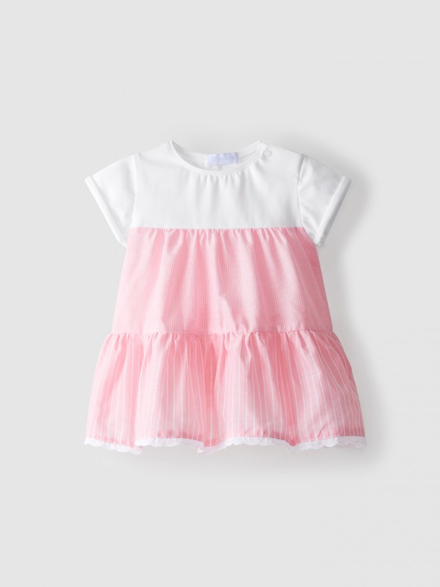 Evas� dress jersey and soft cotton